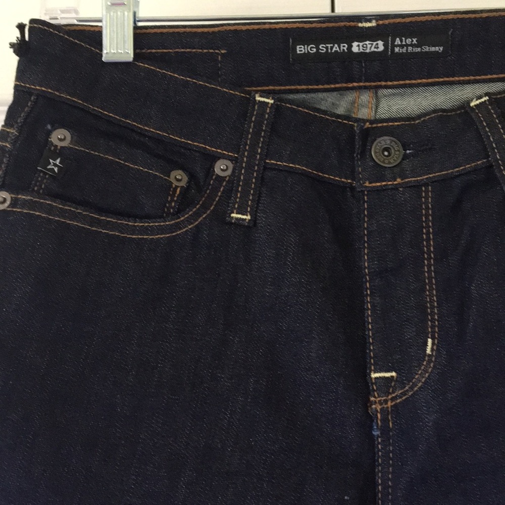 NWT Big Star Alex Mid Rise Skinny